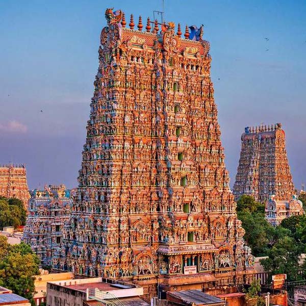 Voyage de 5 jours dans le triangle d'or du Tamil Nadu